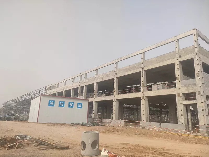 Prefab Steel Streecture State Warehouse House
